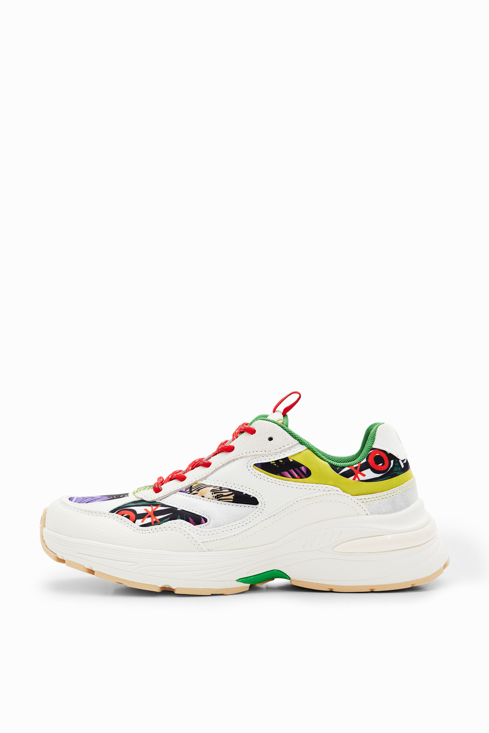 Desigual M. Christian Lacroix Running Sneakers In Material Finishes