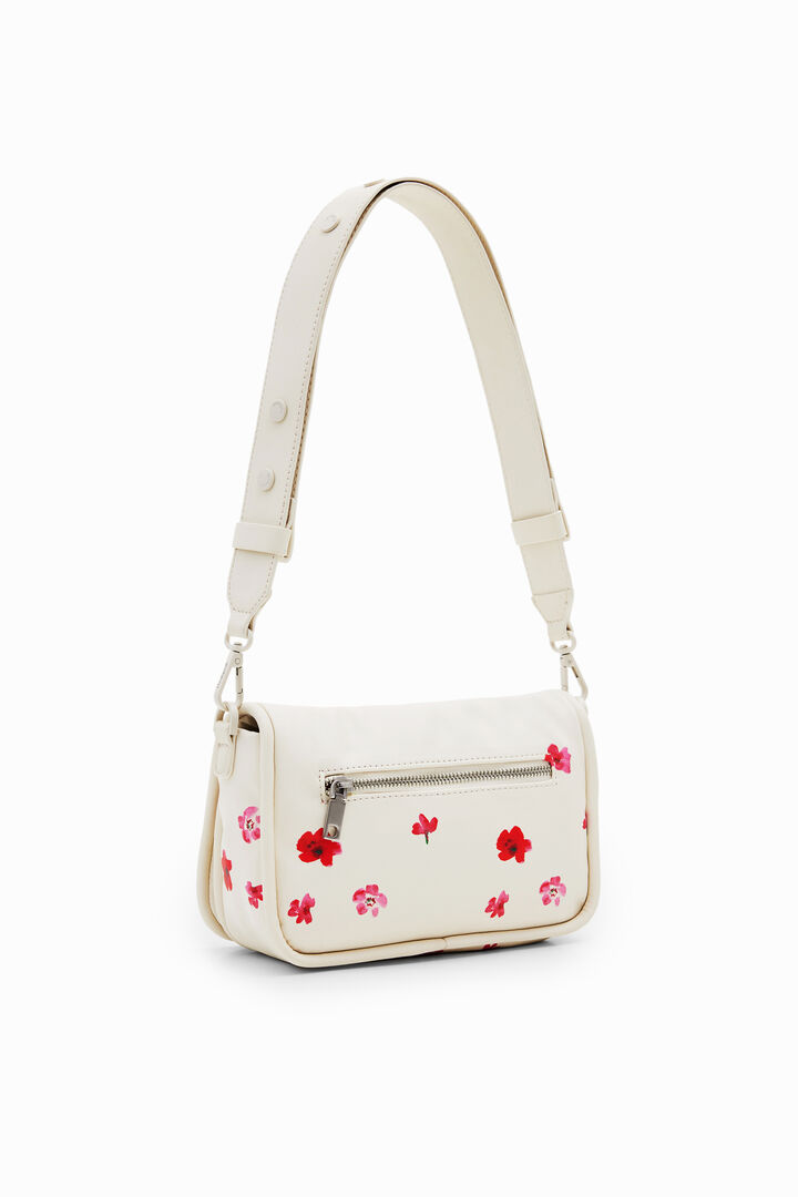 S padded floral crossbody bag | Desigual