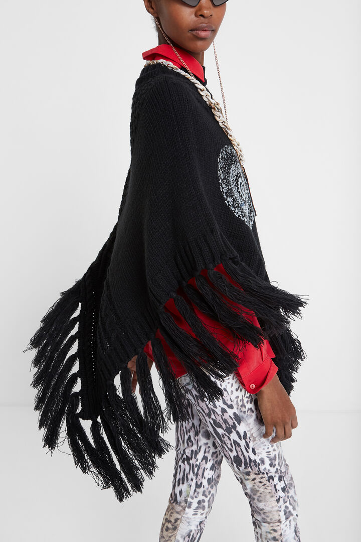 Poncho pointe mandalas | Desigual