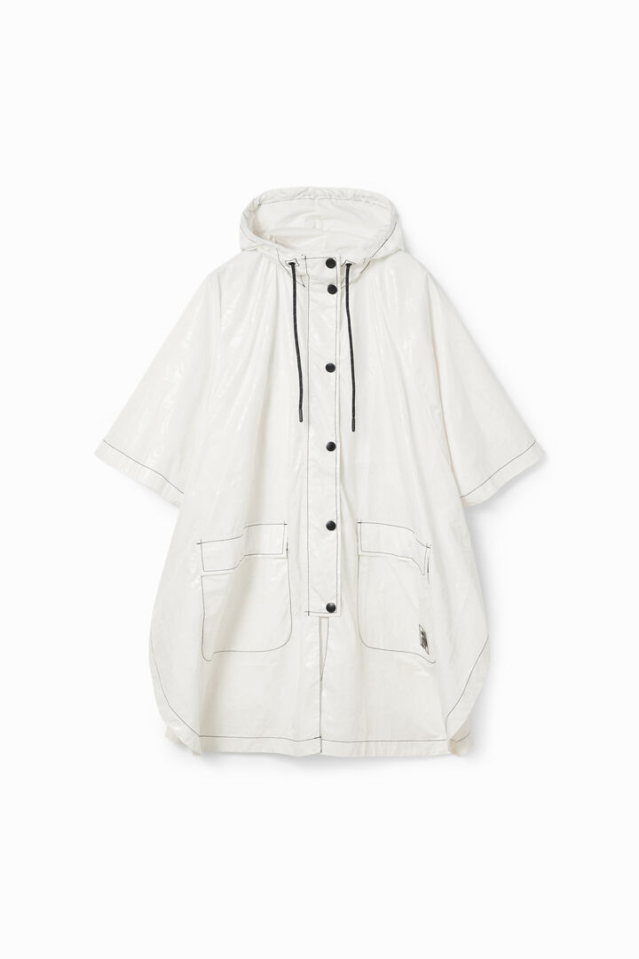 Logomania foldable rain poncho | Desigual