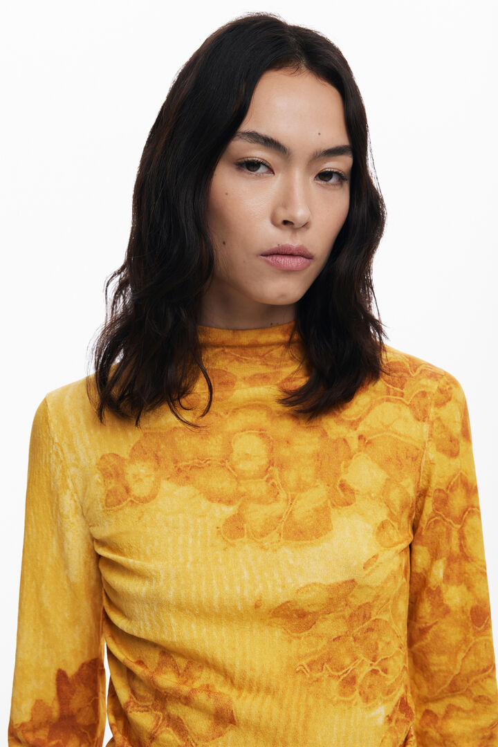 Long fine watercolor sweater | Desigual