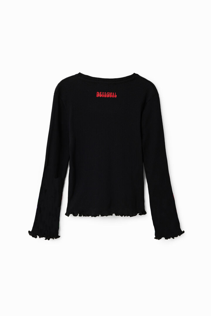 Cut-out heart T-shirt | Desigual