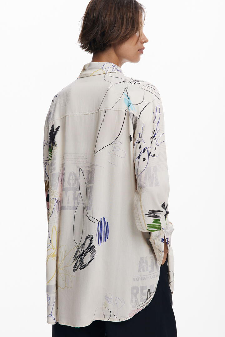 Camisa fluida collage | Desigual