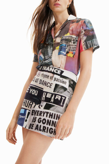 Minifaldilla slim diari | Desigual