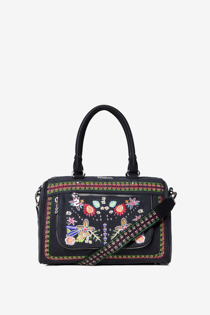 Black Briefcase Bag Candem Dublin | Desigual