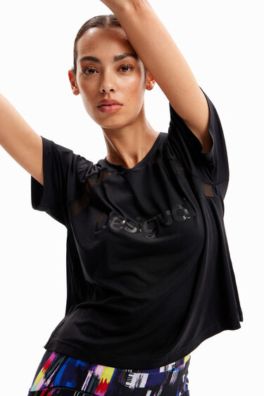Samarreta sport reixeta | Desigual