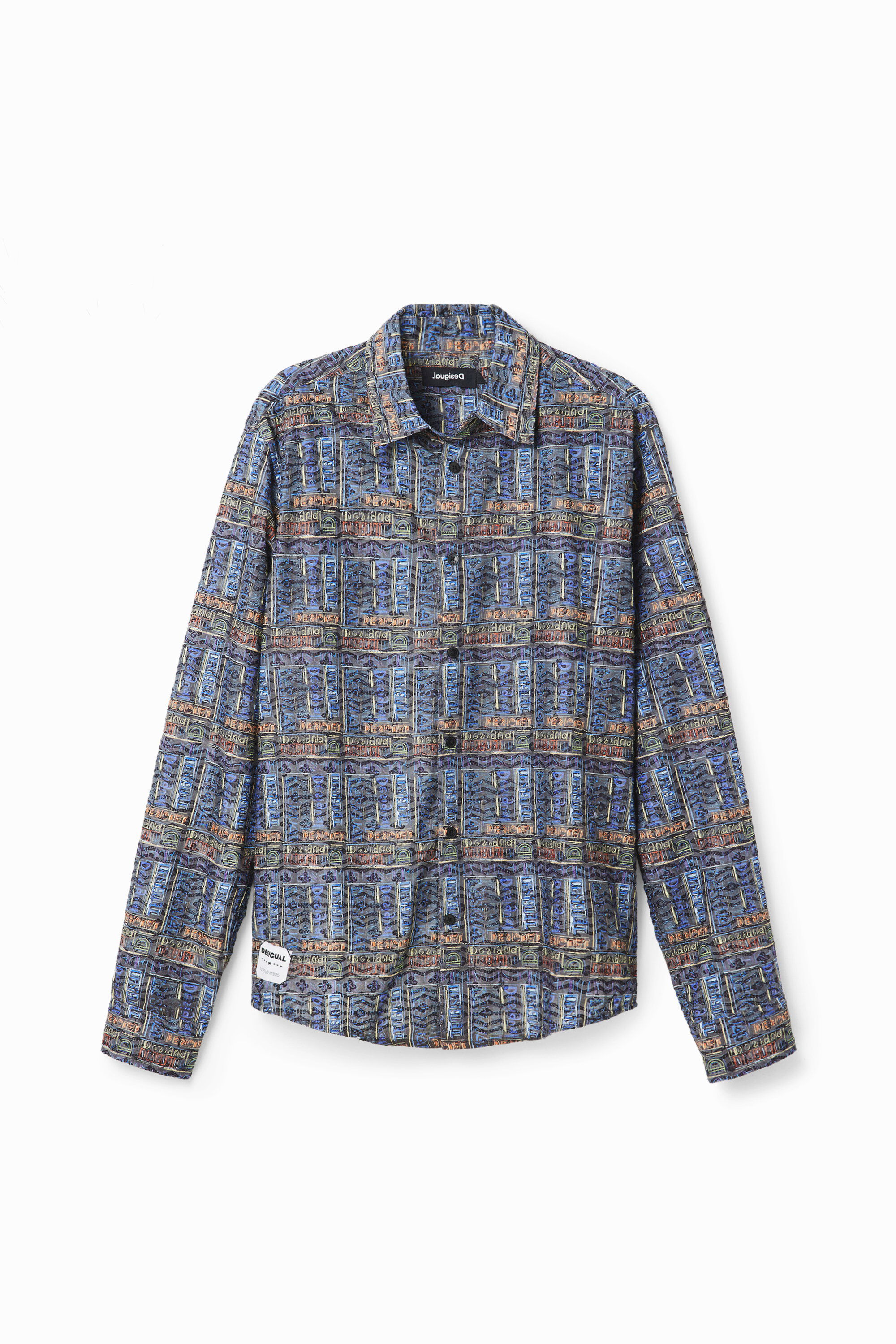 Camisa bordada logo arty - BLACK - XL