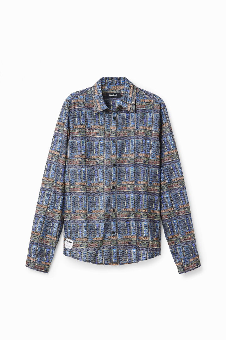 Embroidered arty logo shirt | Desigual