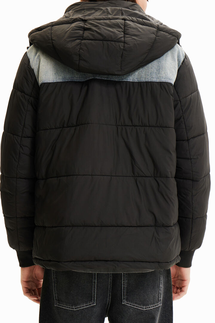 Padded denim jacket | Desigual
