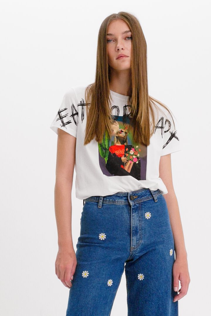 Jeans Culotte margherite | Desigual