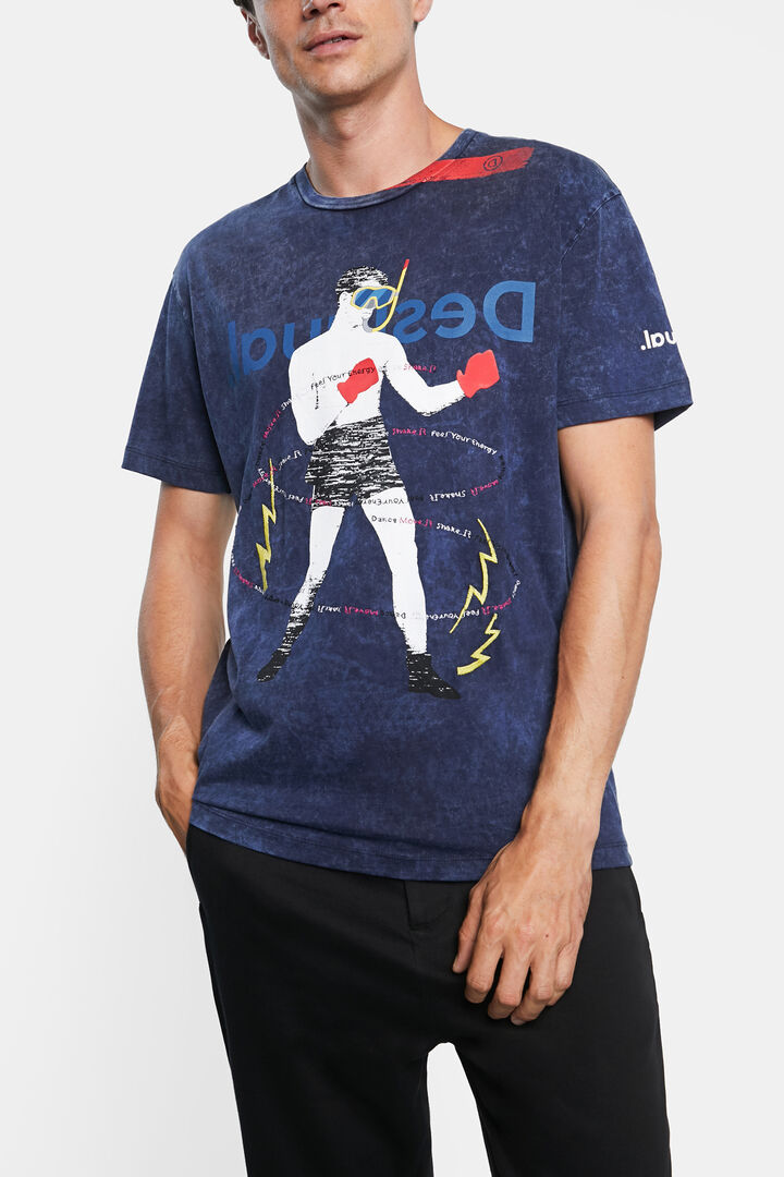 T-Shirt Aufdruck Collage | Desigual