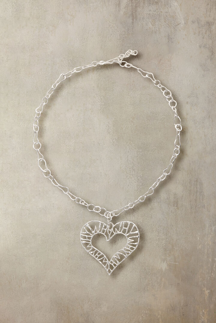 Collar corazón studio