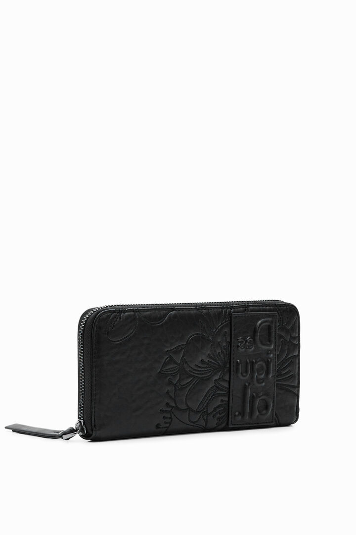 Embossed flowers wallet | Desigual