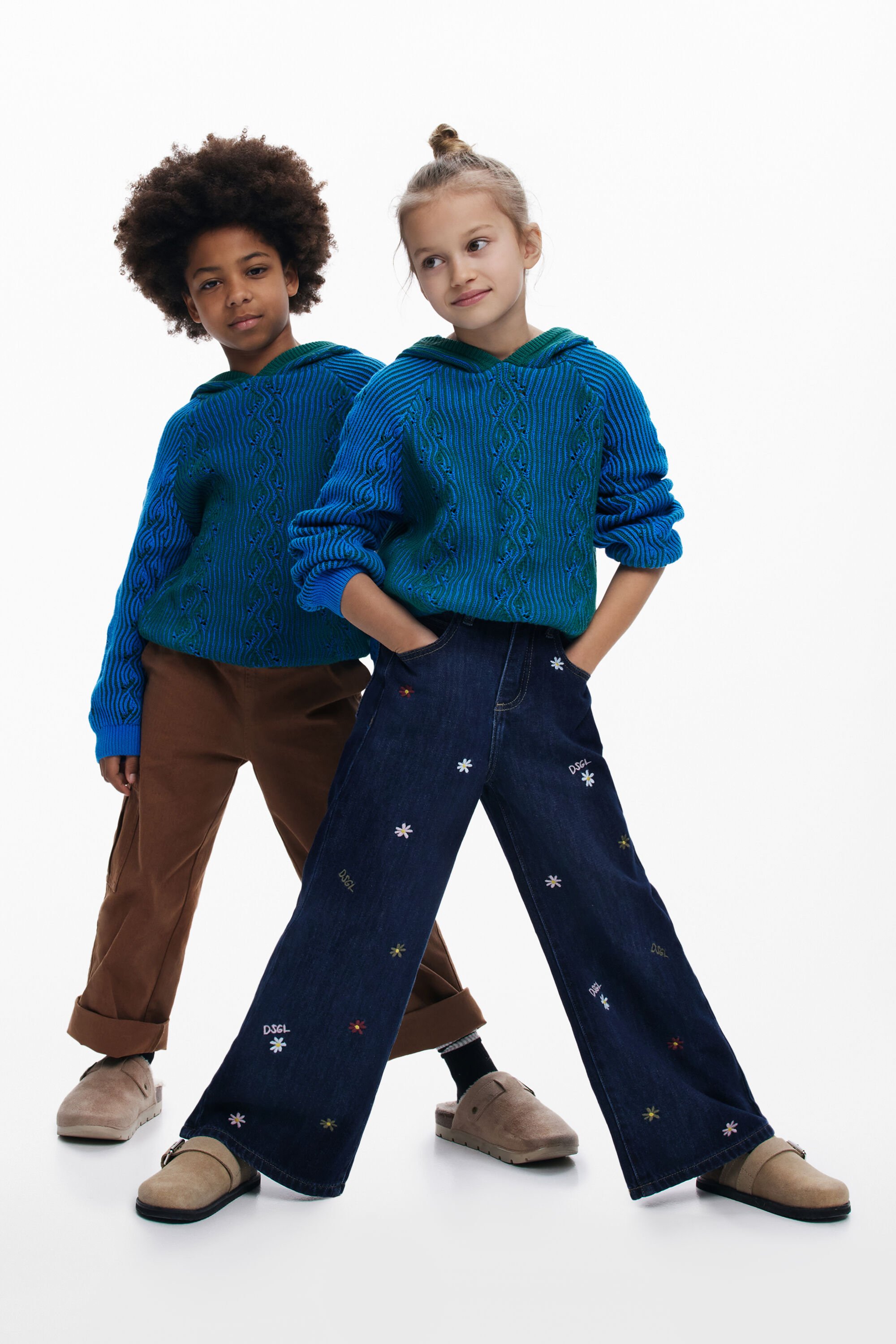 Jersey capucha azules - BLUE - 7/8