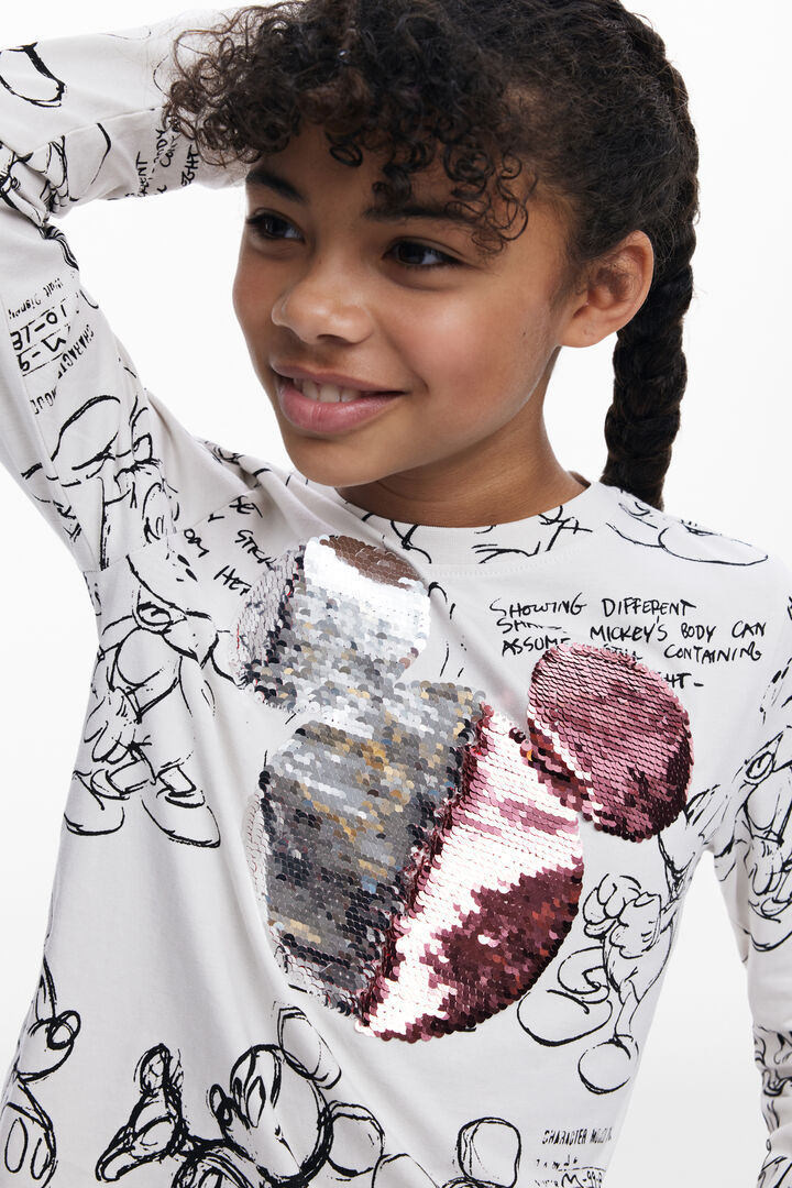 Mickey™ sequin T-shirt | Desigual