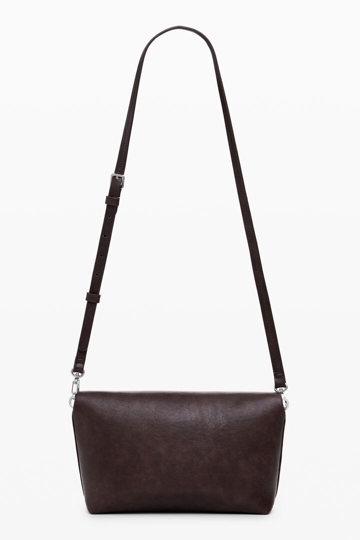 Bolso efecto antelina logo 3D mediano | Desigual