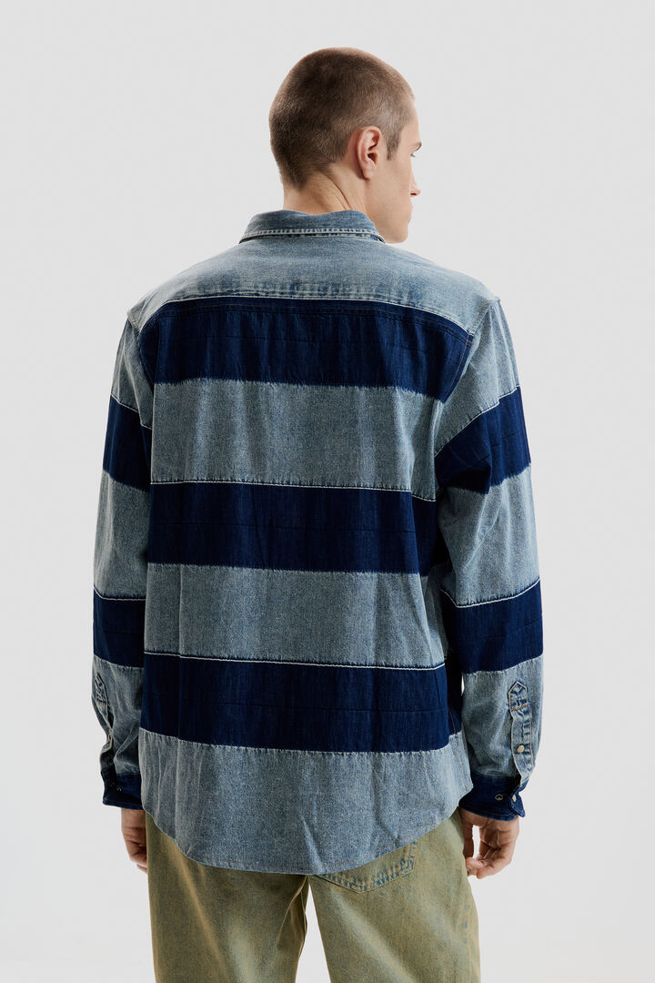 CAMISA VAQUERA RAYAS | Desigual