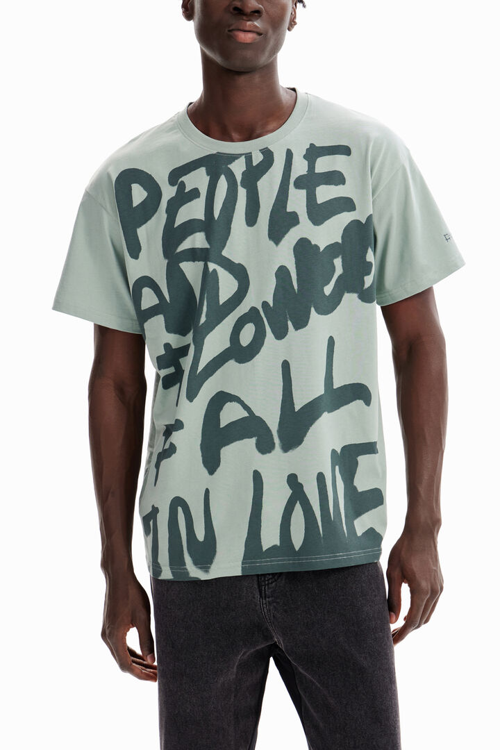 Oversize message T-shirt | Desigual