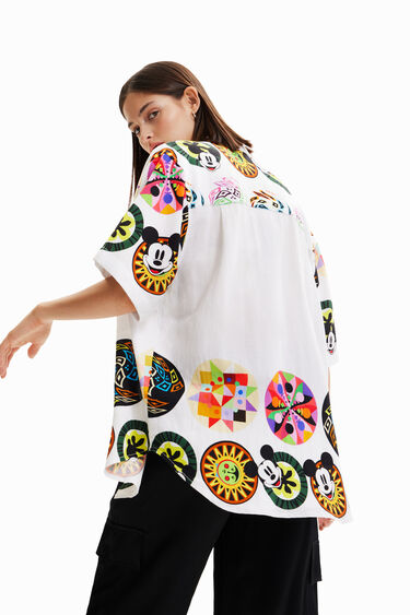 Camisa lino Mickey Mouse M. Christian Lacroix | Desigual