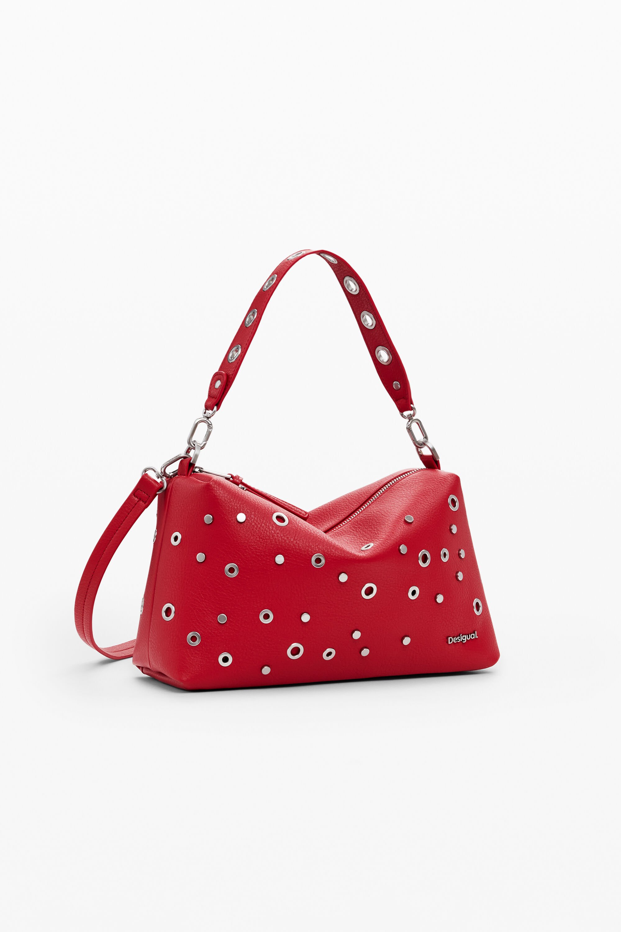 憧れ スタッズ付きハンドバッグ Desigual.com I バッグ
