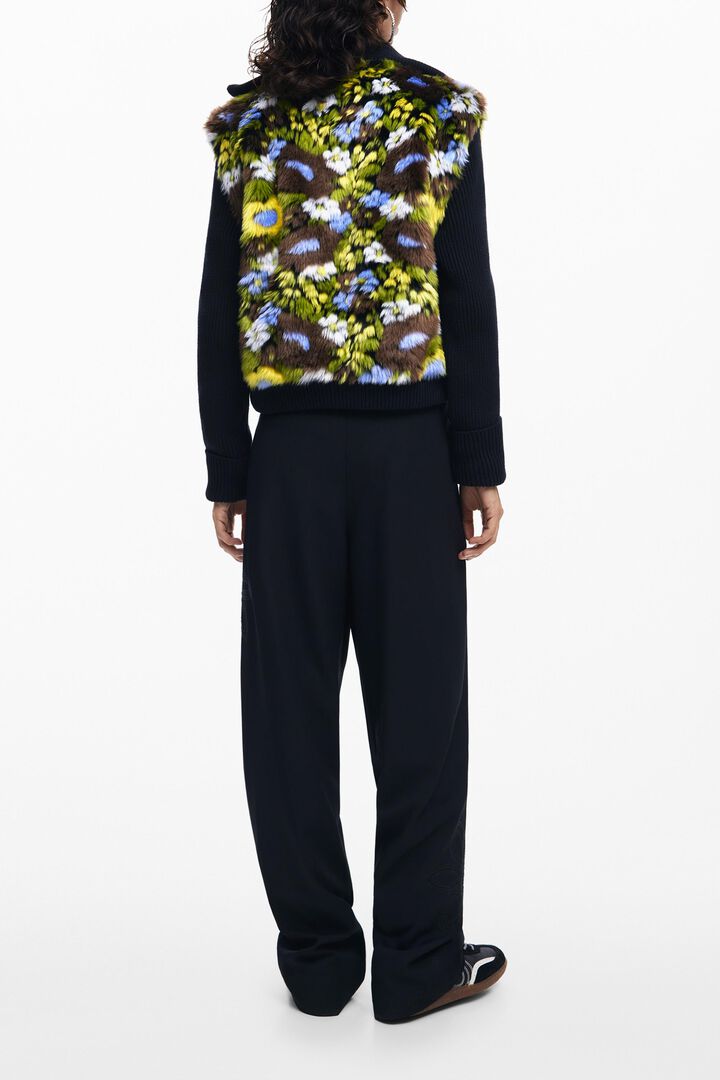 Chaqueta combinada flores | Desigual