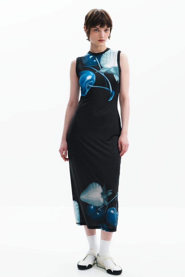 Fitted cherry dress | Desigual