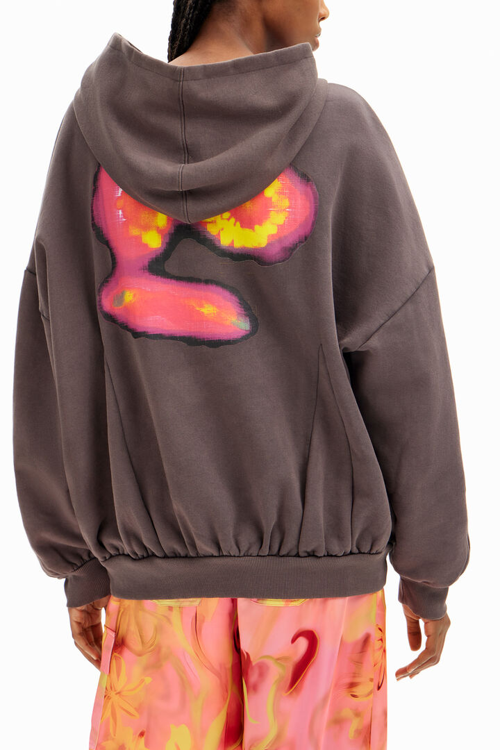 Sudadera oversize Collina Strada | Desigual