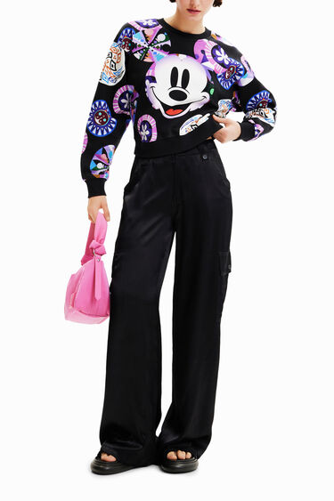 Sudadera corta Mickey Mouse | Desigual