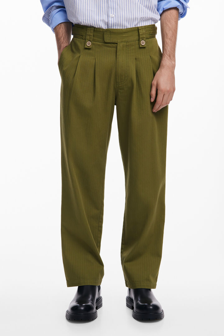 Pleated trousers | Desigual
