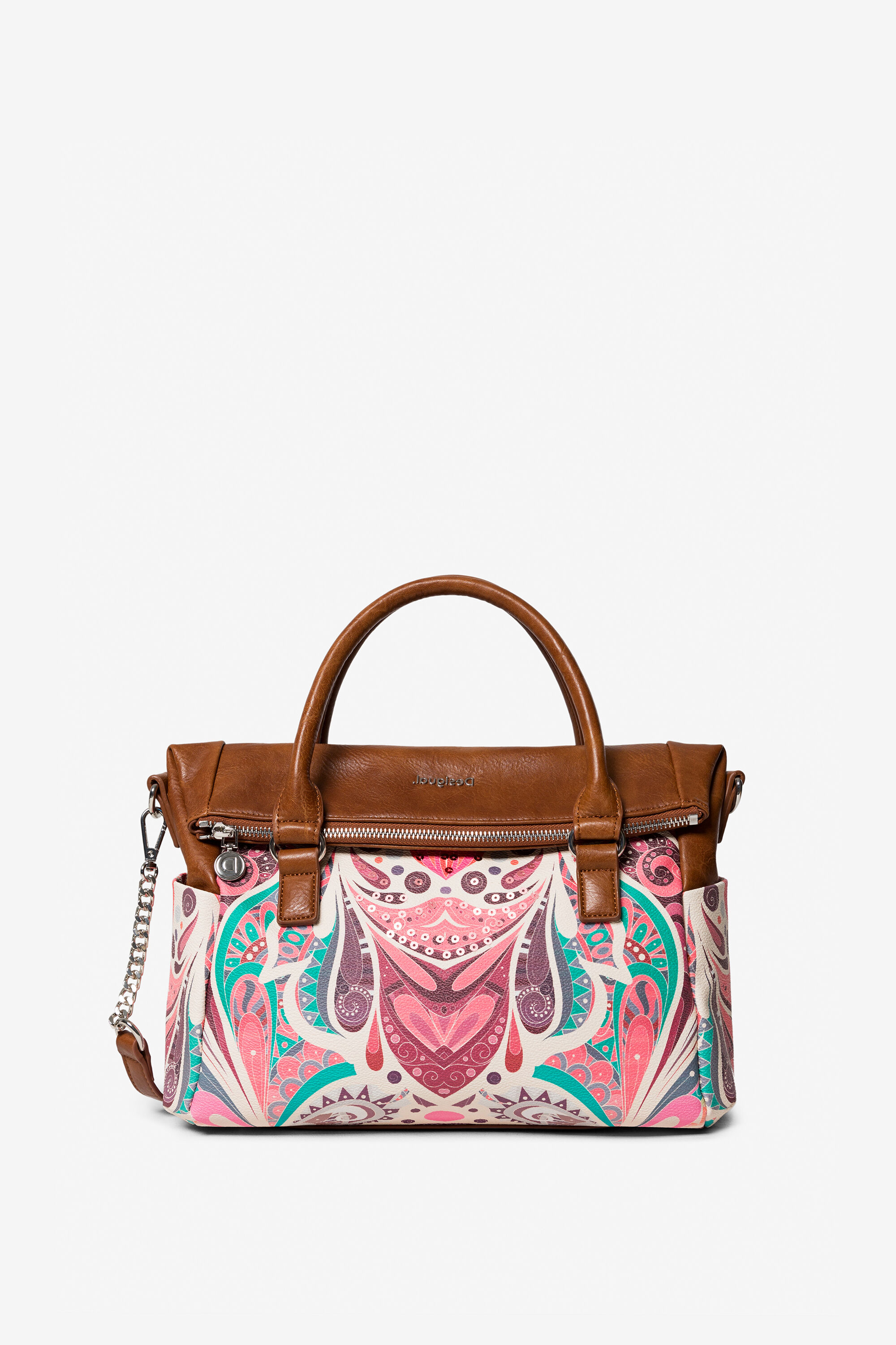 Printed briefcase bag Desigual
