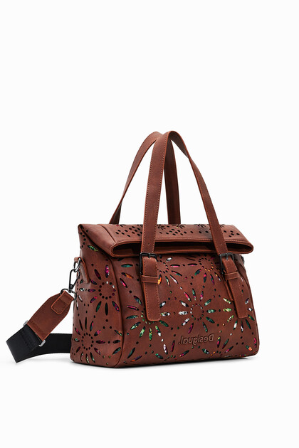 Die-cut handbag