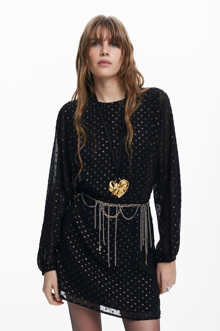 Polka dot short dress | Desigual