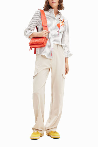 Pantalón cargo amplio | Desigual