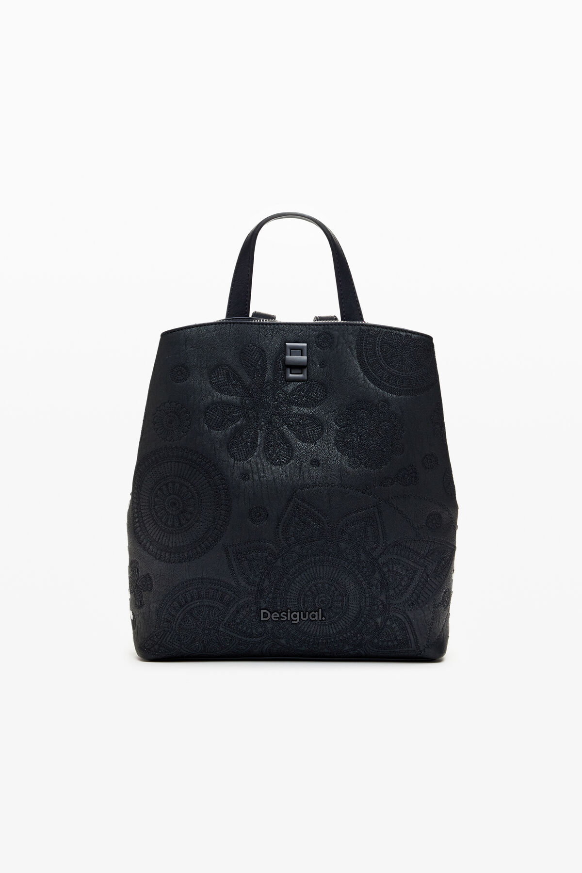 花の刺繍入りリュック 女性用 I Desigual.com