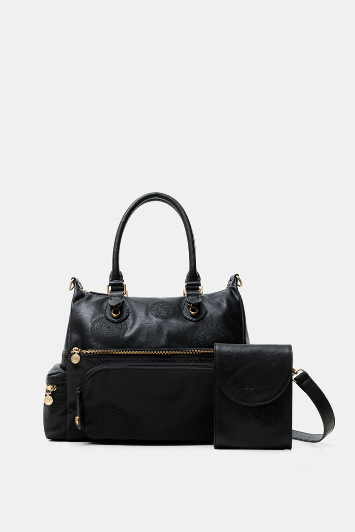 Bolso grabado bolsillo exterior | Desigual