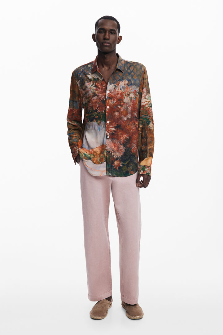 Camisa manga larga cuadro | Desigual
