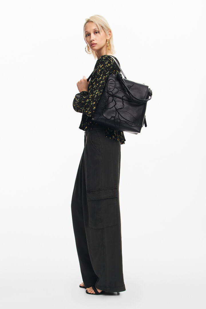 Mini botanical multi-position backpack | Desigual