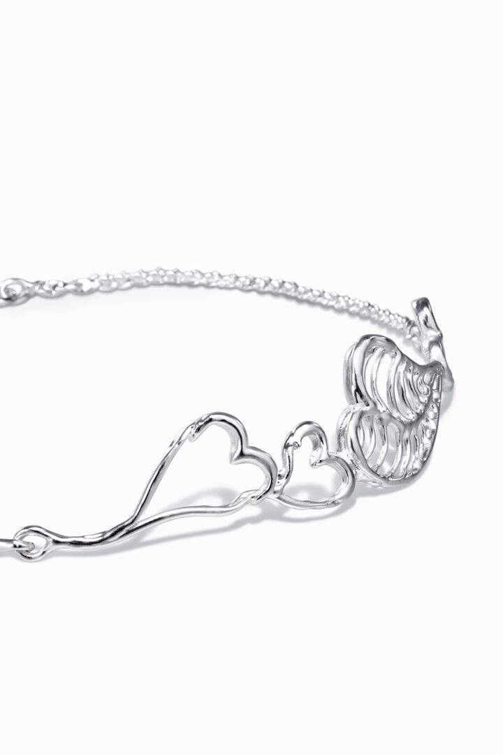Zalio gold-plated heart choker | Desigual
