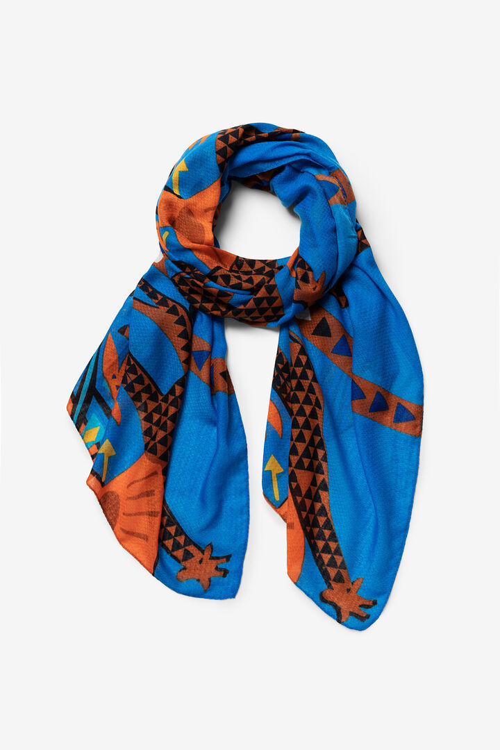 Foulard étnico jirafas | Desigual