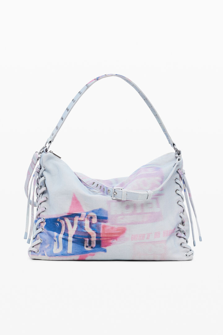 Medium printed shoulder bag | Desigual