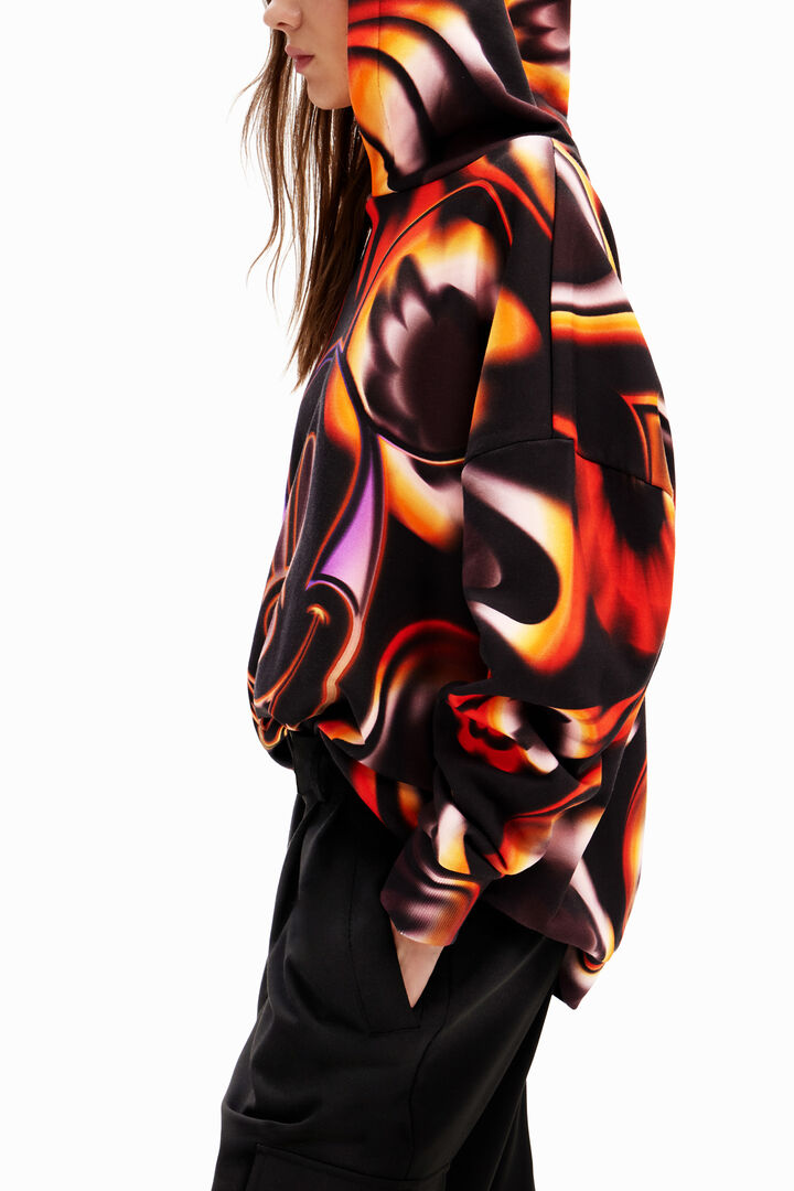 Oversize Mickey Mouse hoodie | Desigual