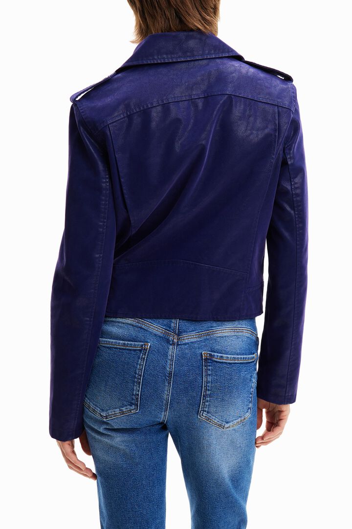 Chaqueta biker textura | Desigual
