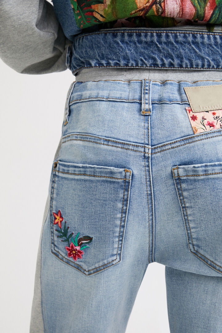 Vaquero jogger floral | Desigual