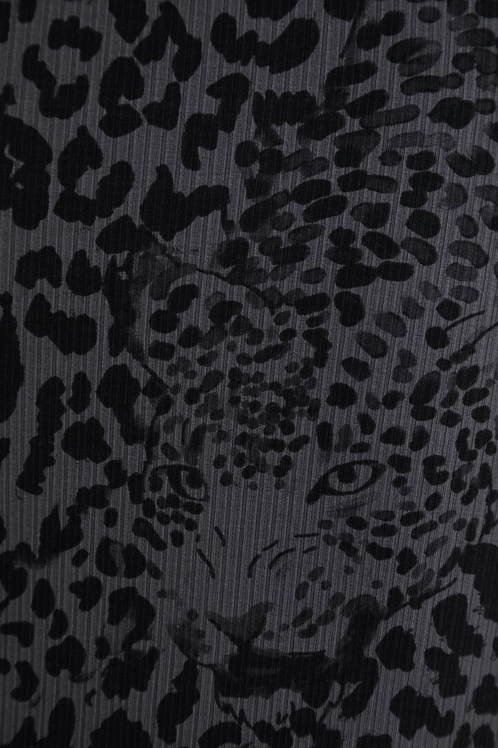 Leopard ribbed dress | Desigual