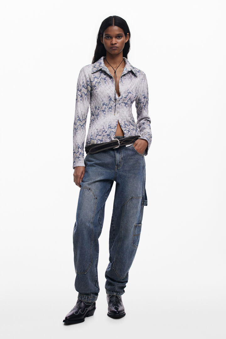 Snake fluid shirt | Desigual