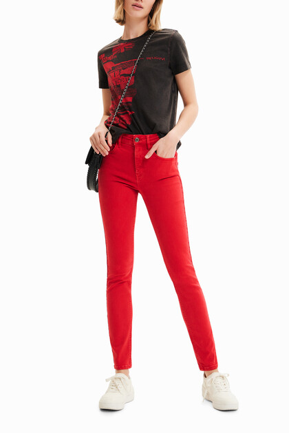 Jean skinny push-up