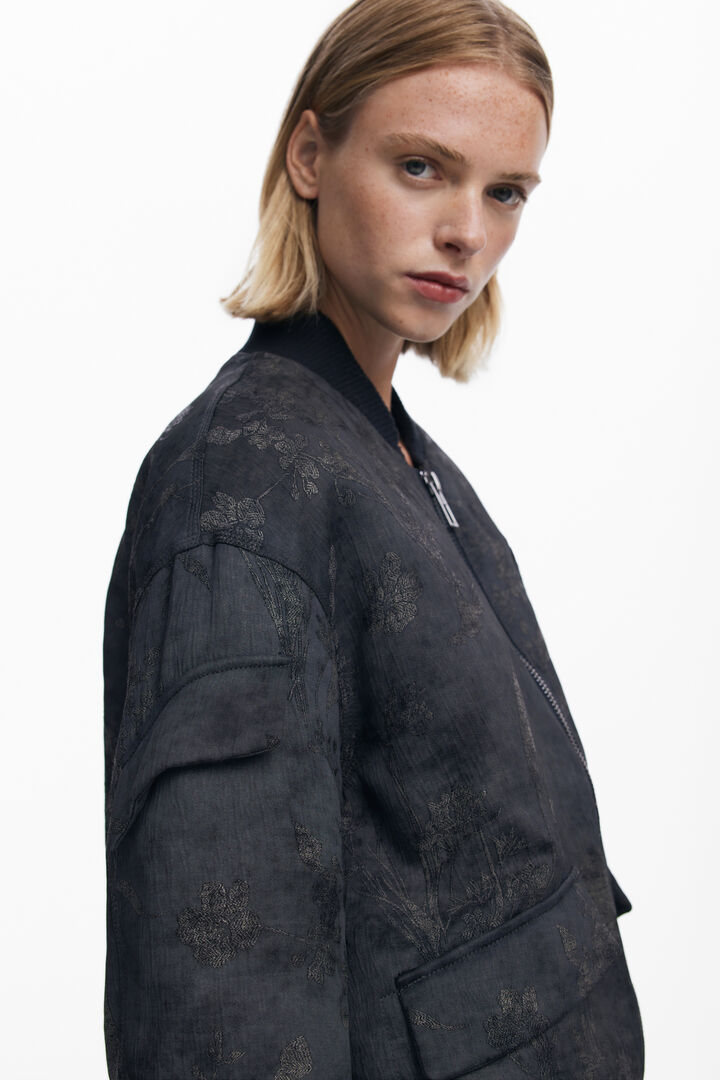 Bestickte Bomberjacke | Desigual