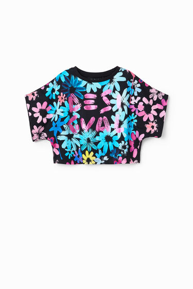 Samarreta cropped flors | Desigual