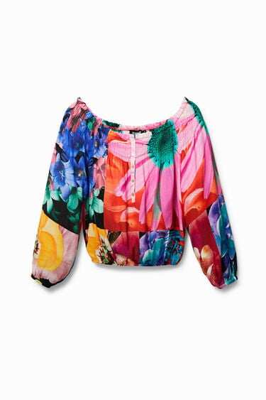 M. Christian Lacroix floral blouse | Desigual.com
