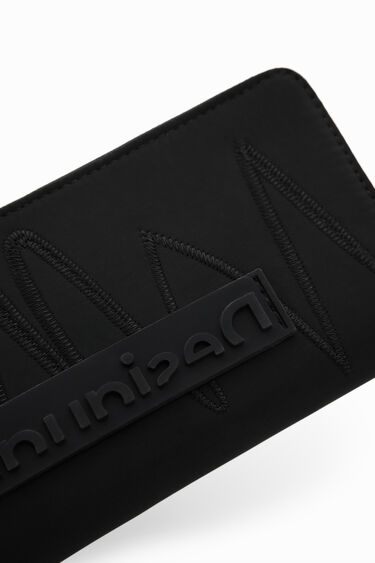 Cartera gran brodada | Desigual